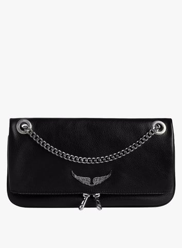 Pochette en cuir ZADIG&VOLTAIRE Noir